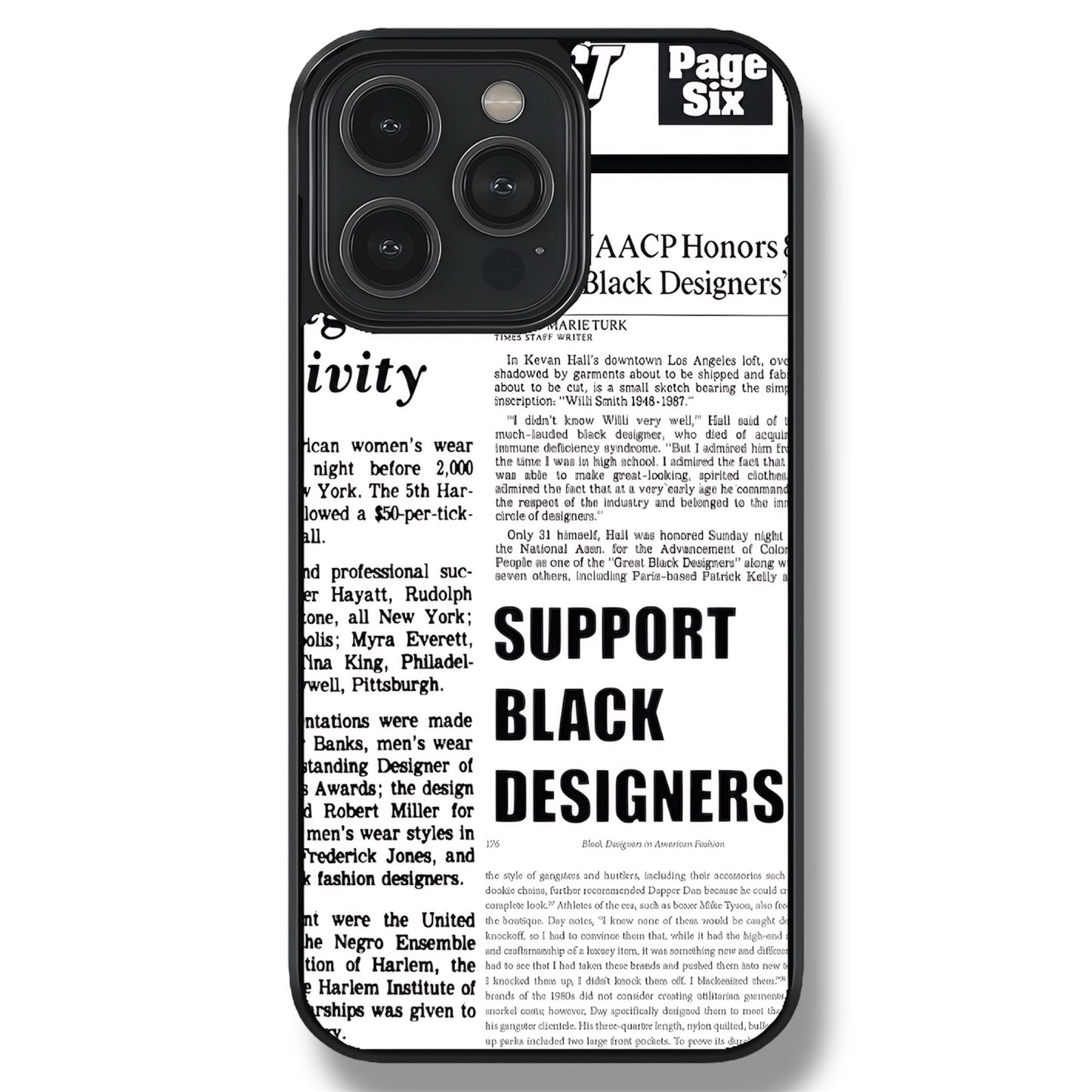 SUPPORT BLACK DESIGNERS +