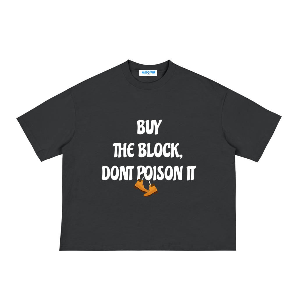 YAWK•MIDNIGHT (BOXY TEE)+