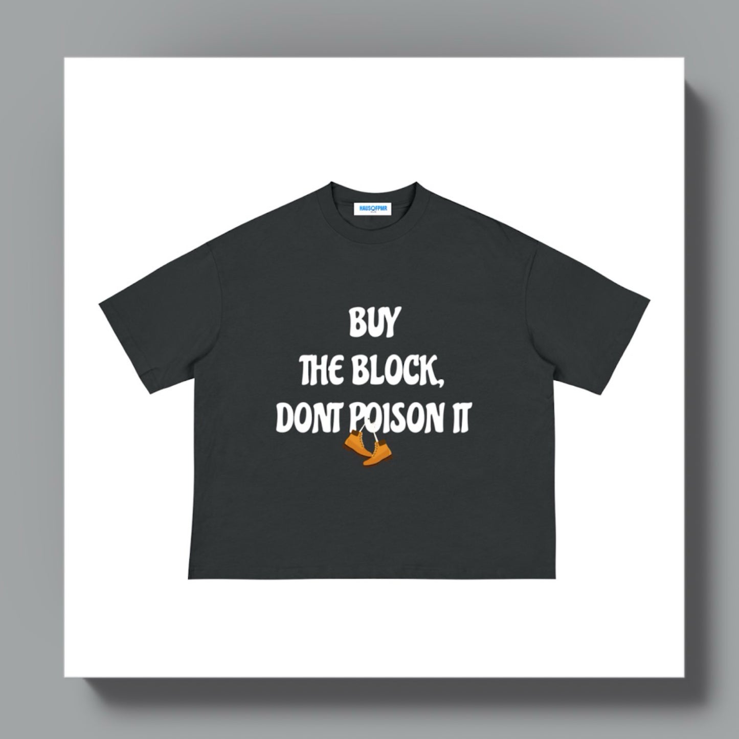 YAWK•MIDNIGHT (BOXY TEE)+