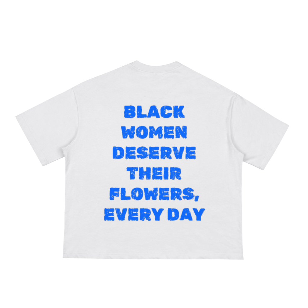 FLOWERS (BOXY TEE) +