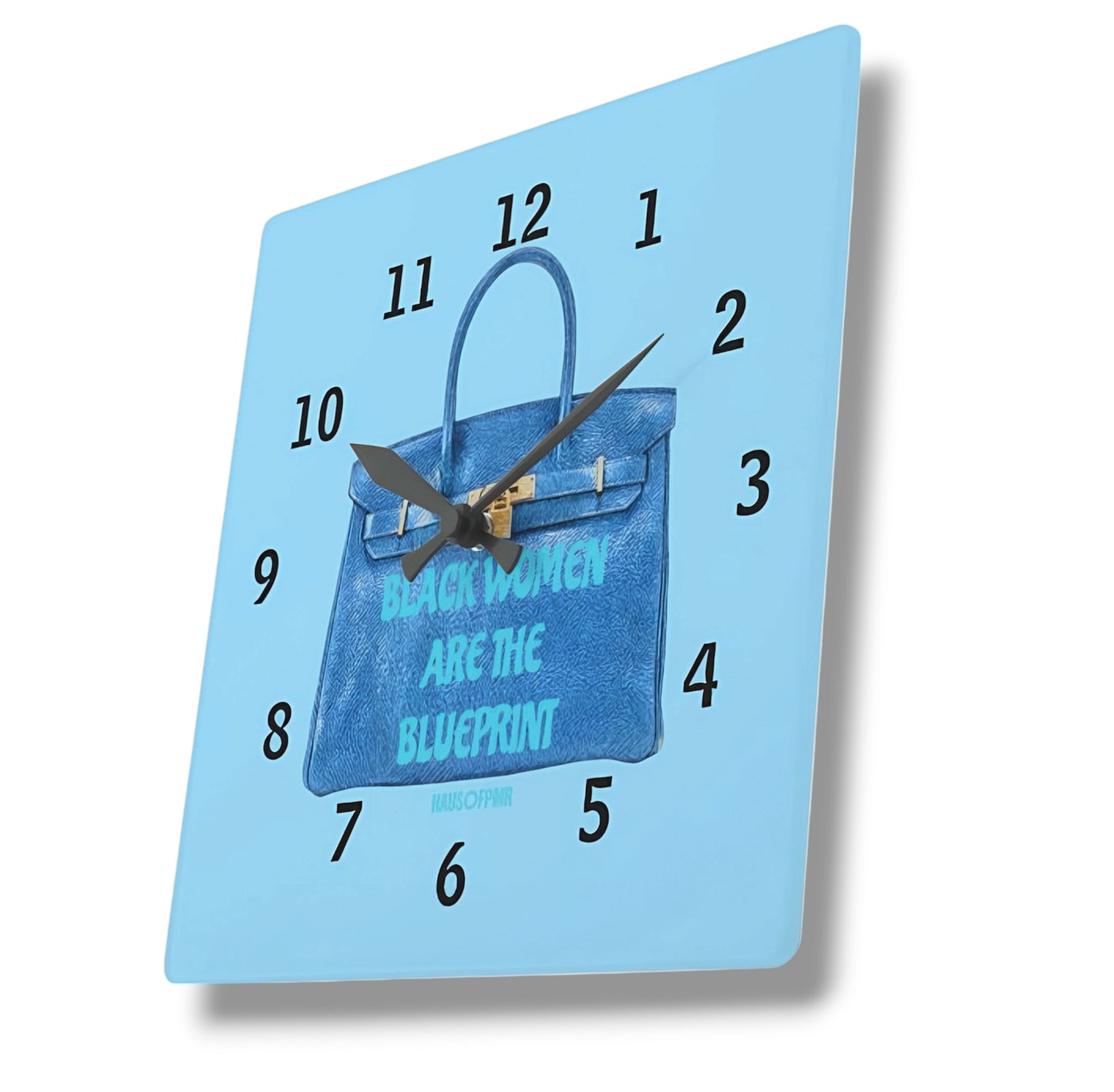 BLACK WOMEN ARE THE BLUEPRINT (WALL CLOCK) +