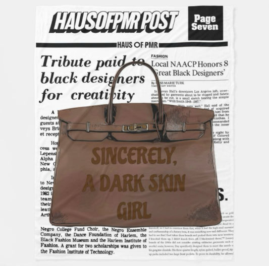 SINCERELY, A DARK SKIN GIRL (60x80) +