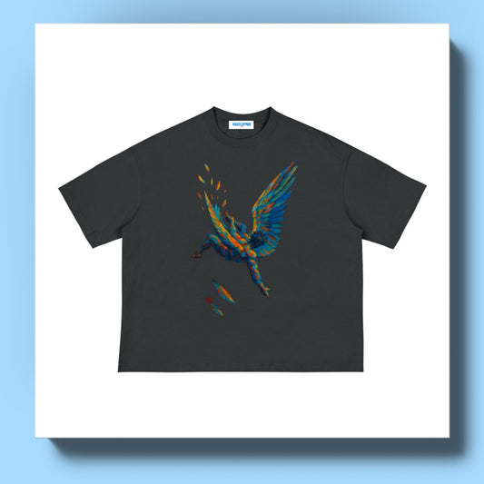FALLEN (BOXY TEE) +