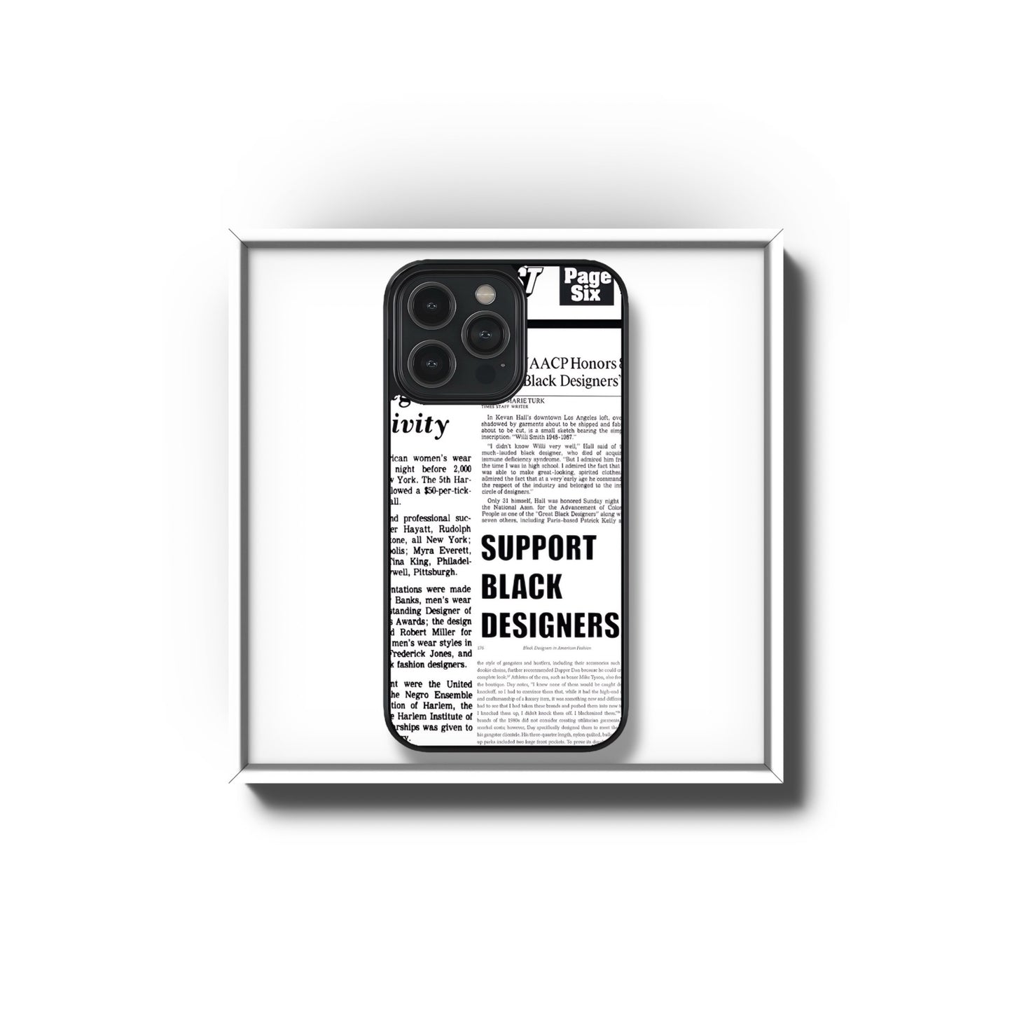 SUPPORT BLACK DESIGNERS +