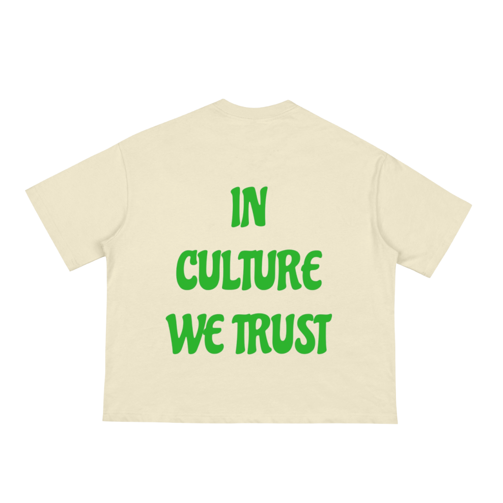WE TRUST + (BOXY TEE)