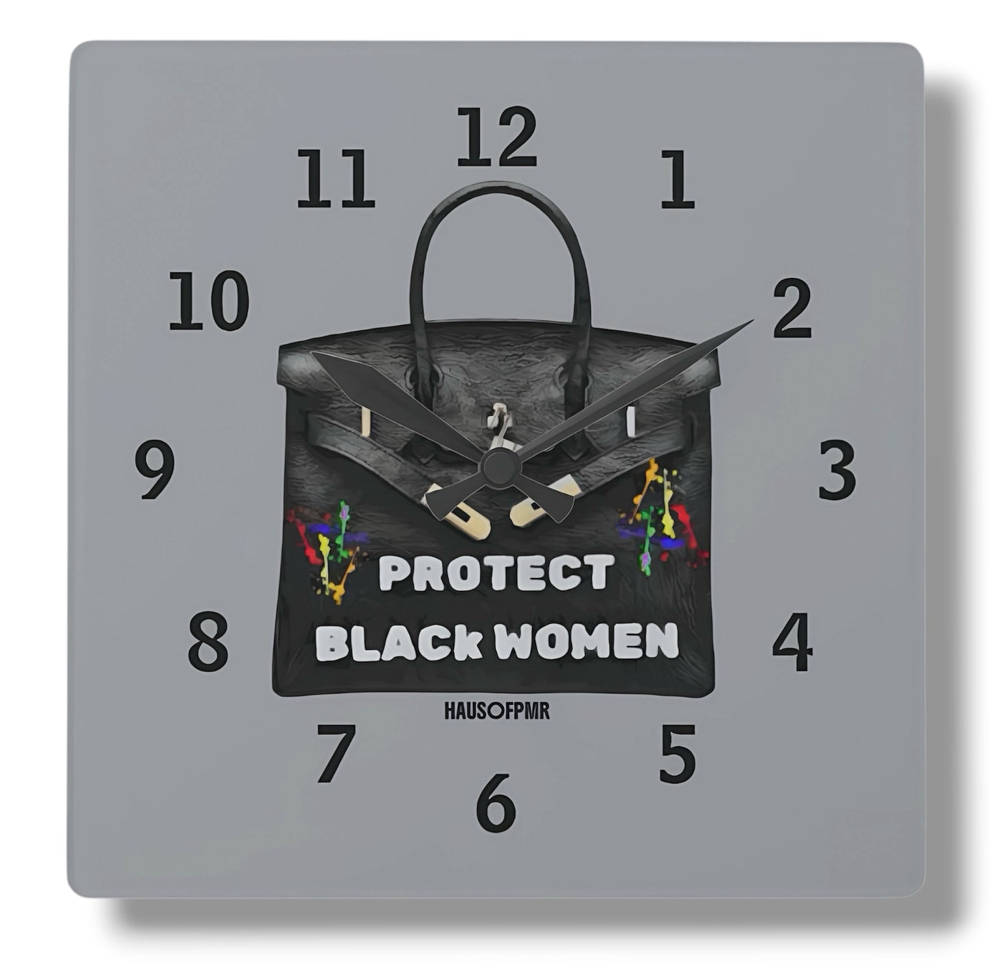 PROTECT BLACK WOMEN (WALL CLOCK) +