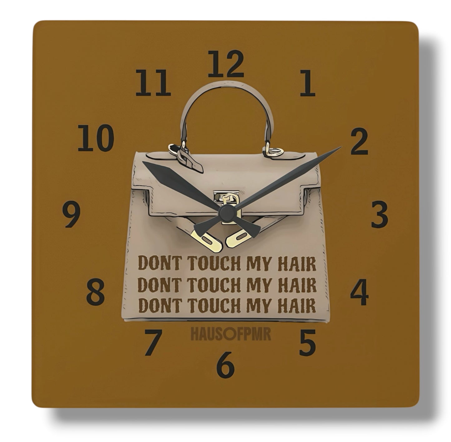 DONT TOUCH MY HAIR (WALL CLOCK) +