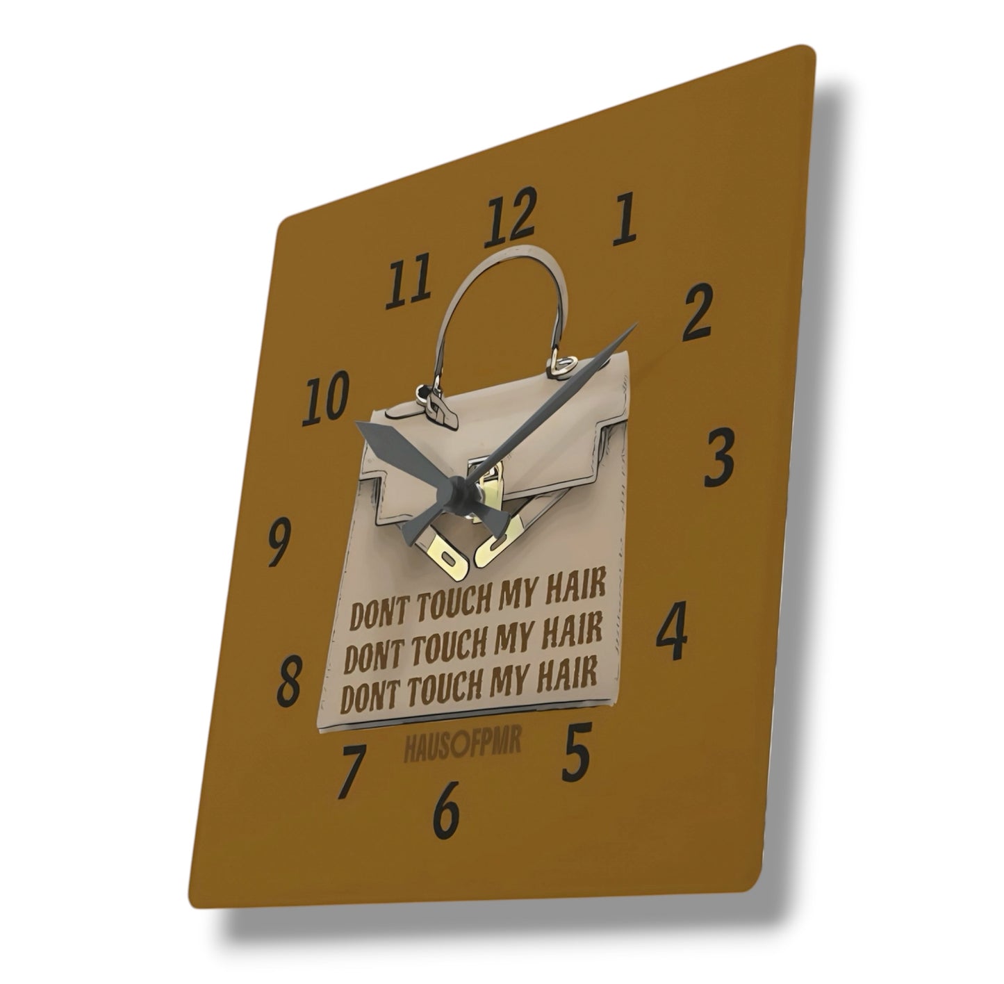 DONT TOUCH MY HAIR (WALL CLOCK) +