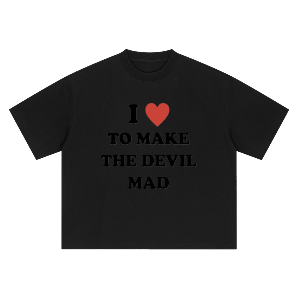 MAD + (BOXY TEE)