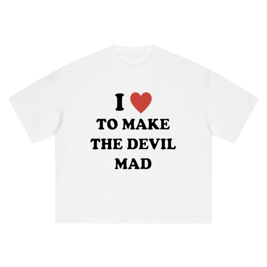 MAD + (BOXY TEE)