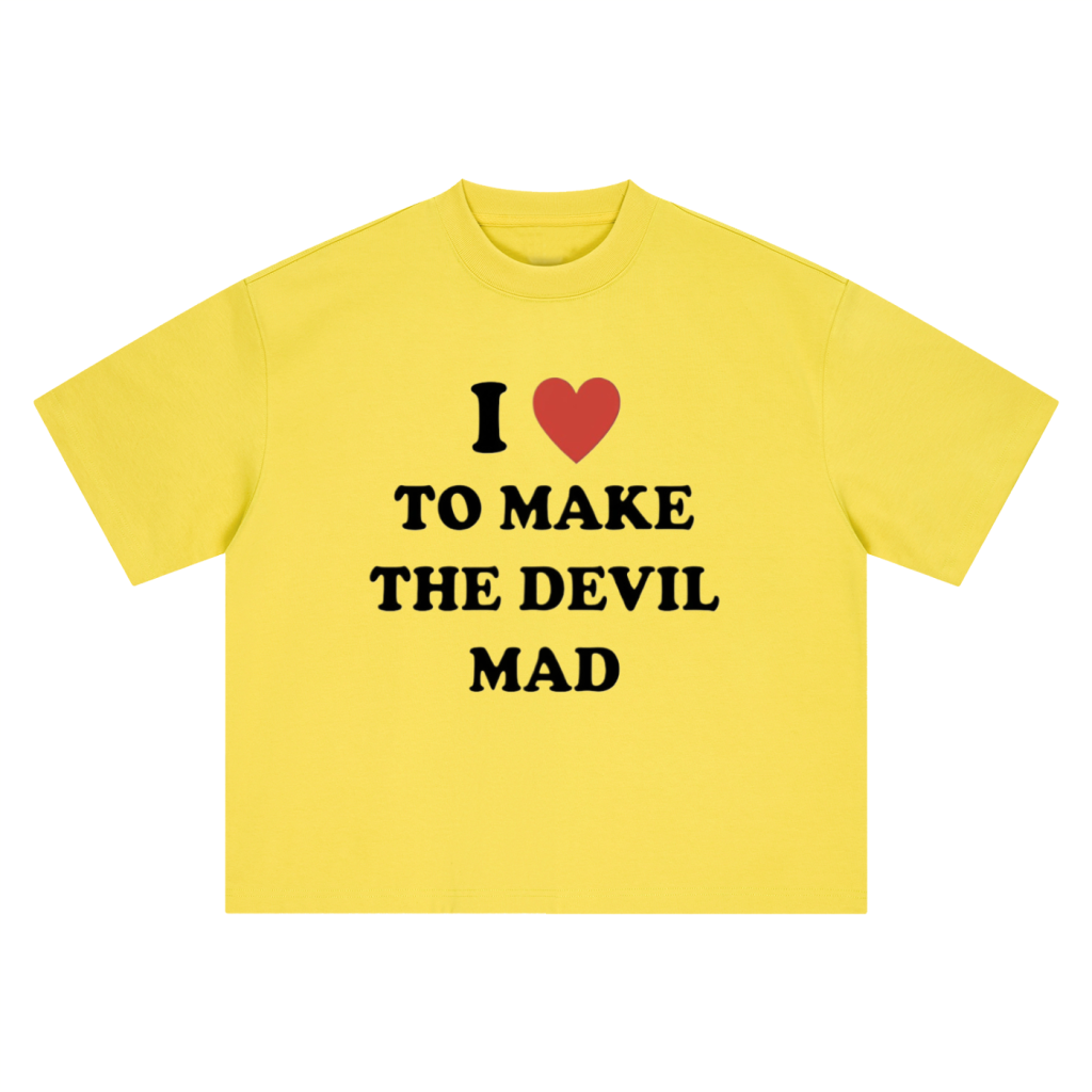 MAD + (BOXY TEE)