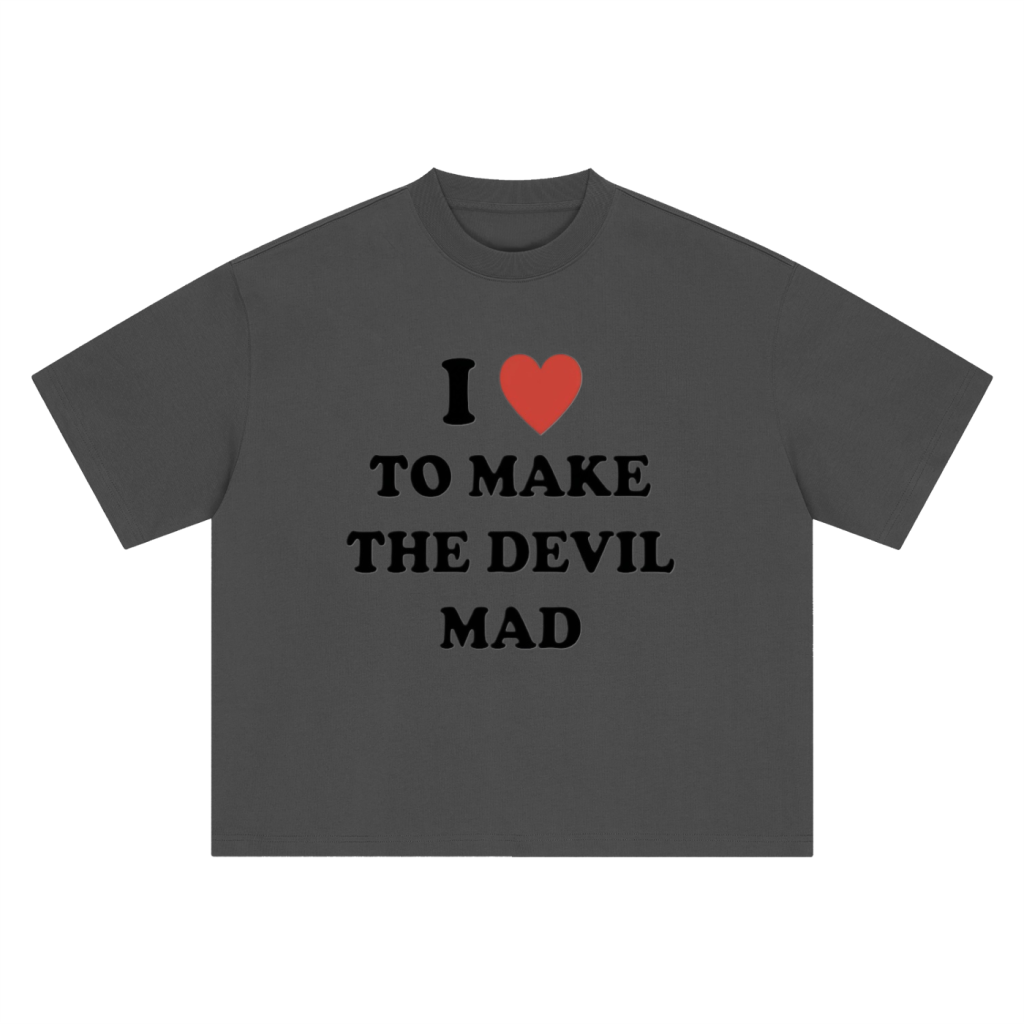 MAD + (BOXY TEE)