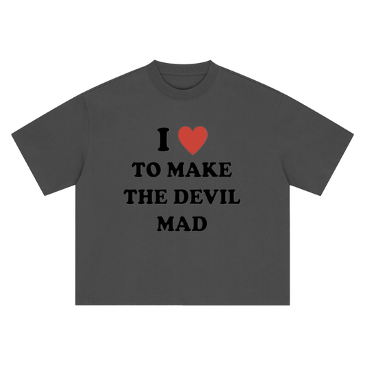 MAD + (BOXY TEE)