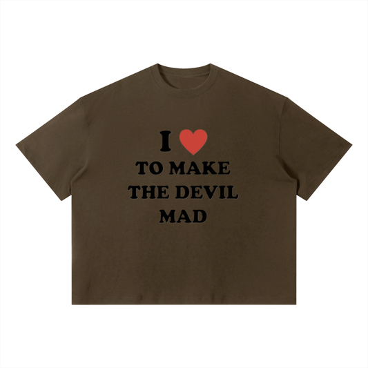 MAD + (BOXY TEE FULL LENGTH)